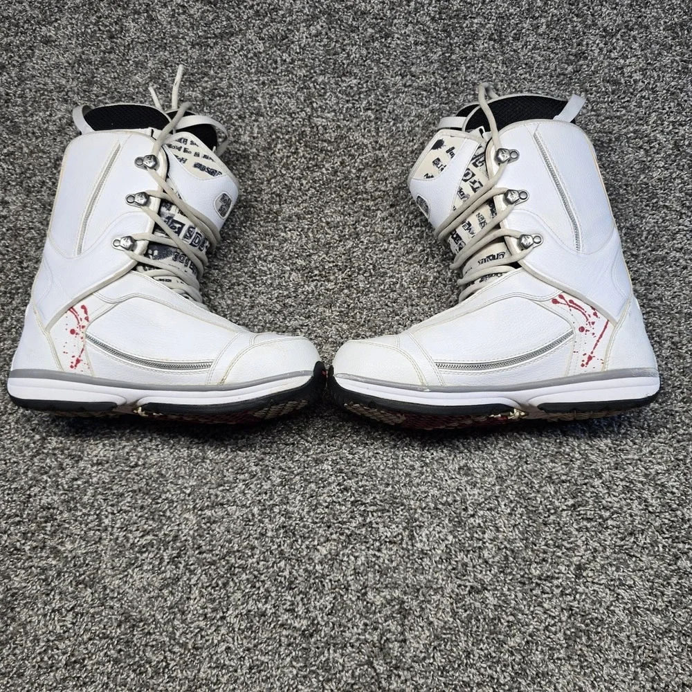 Rome Sds Libertine Snowboard Boots Men Size 12 Horror Theme Rare